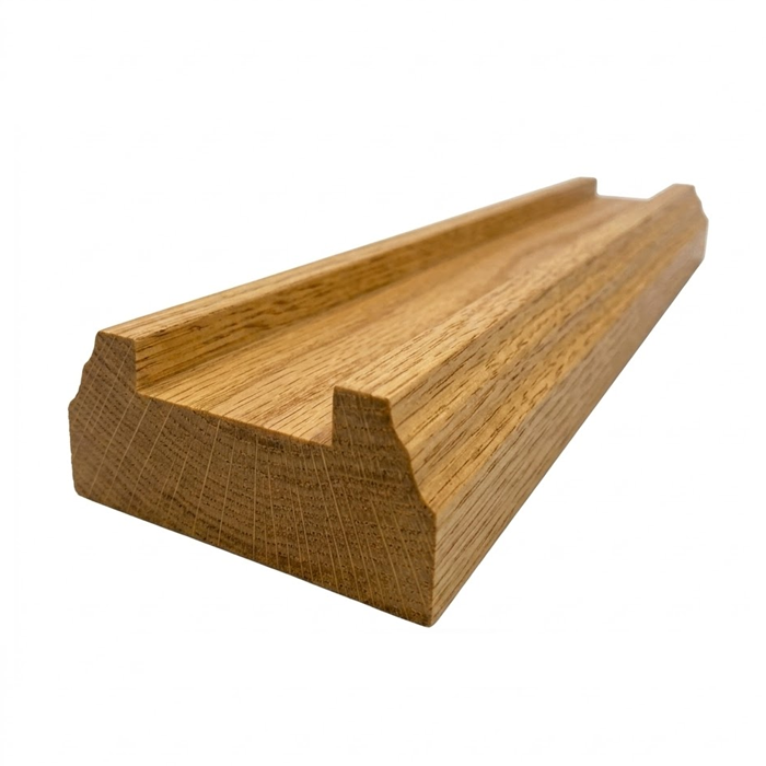 Oak Lacquered Finish Baserails 32MM Slot